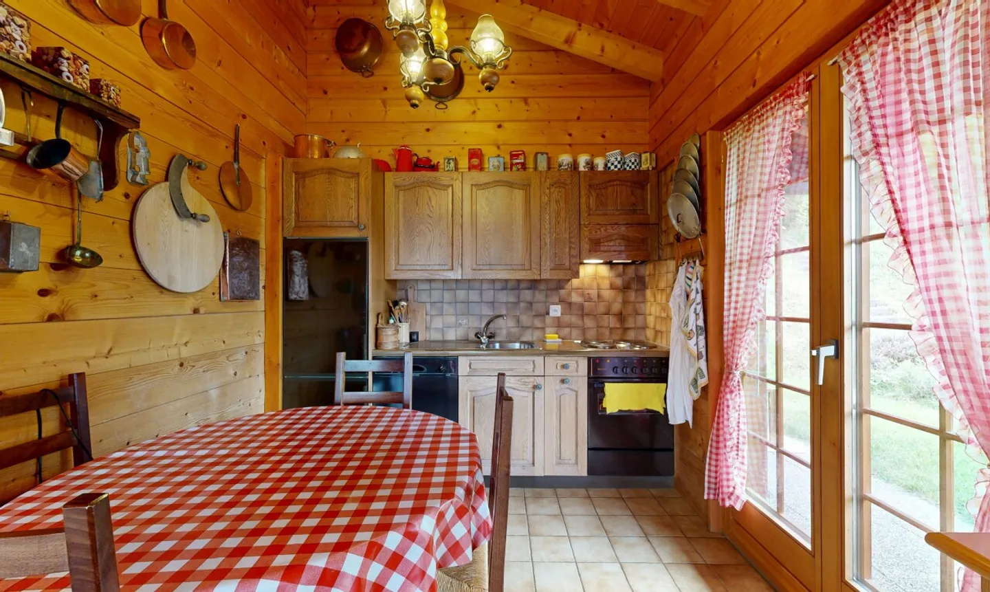 Authentische Blockhütte in den Höhenlagen von Grône - Foto 10 von 11