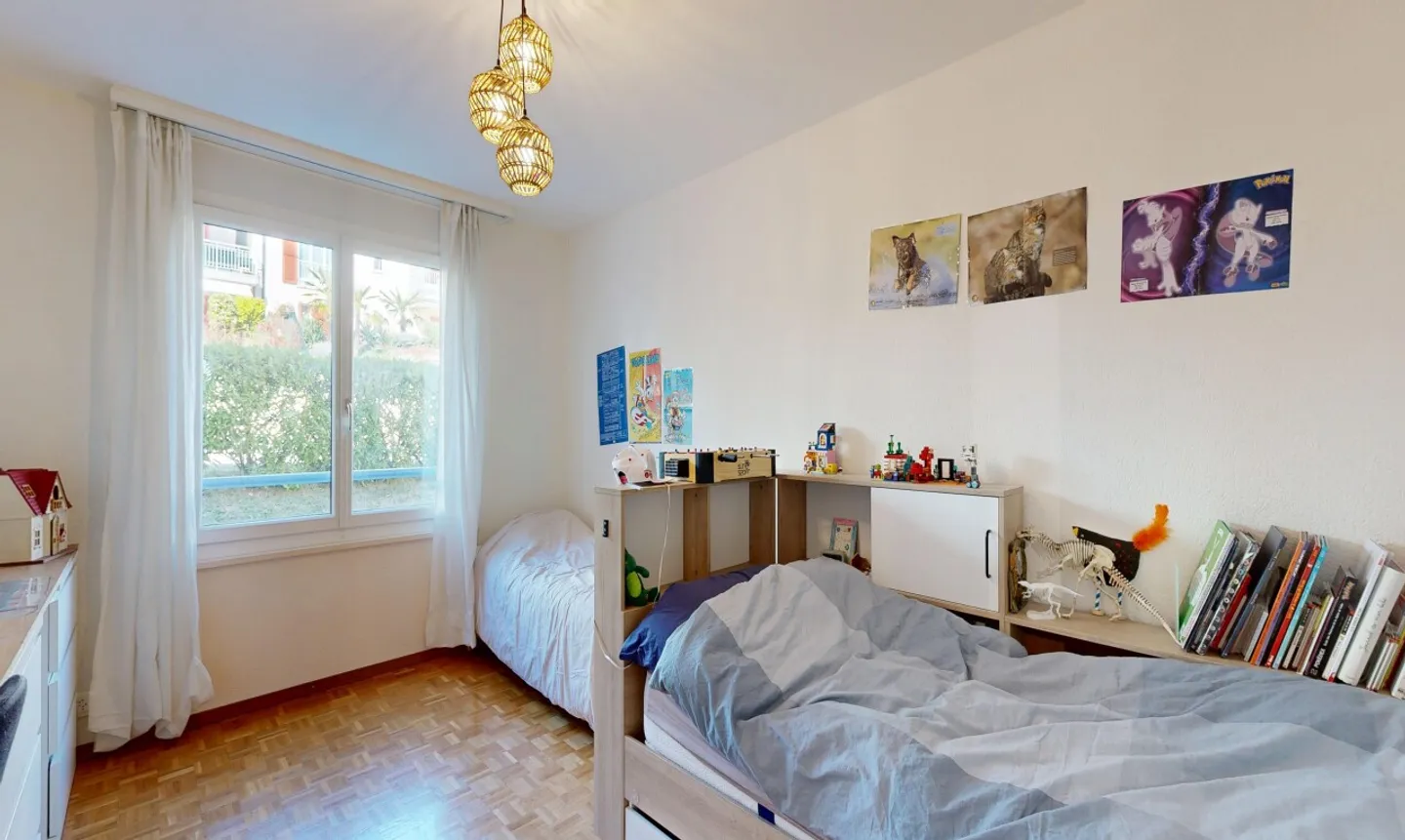 Coup de cœur : 4,5 pièces avec balcon et vue lac ! - Photo 8 sur 11