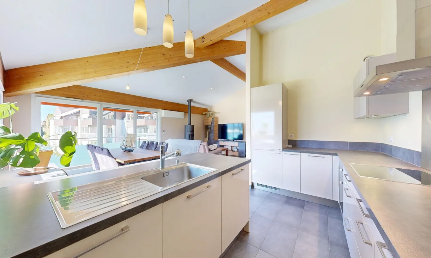 Penthouse avec Vue sur les Montagnes - Photo 3 sur 11