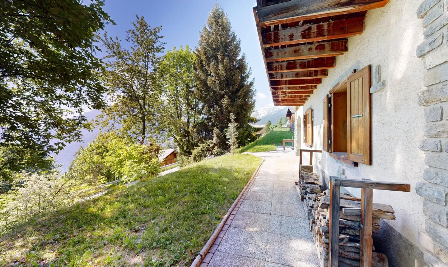 Magnifico chalet di montagna con vista panoramica a Hérémence - Foto 5 di 11