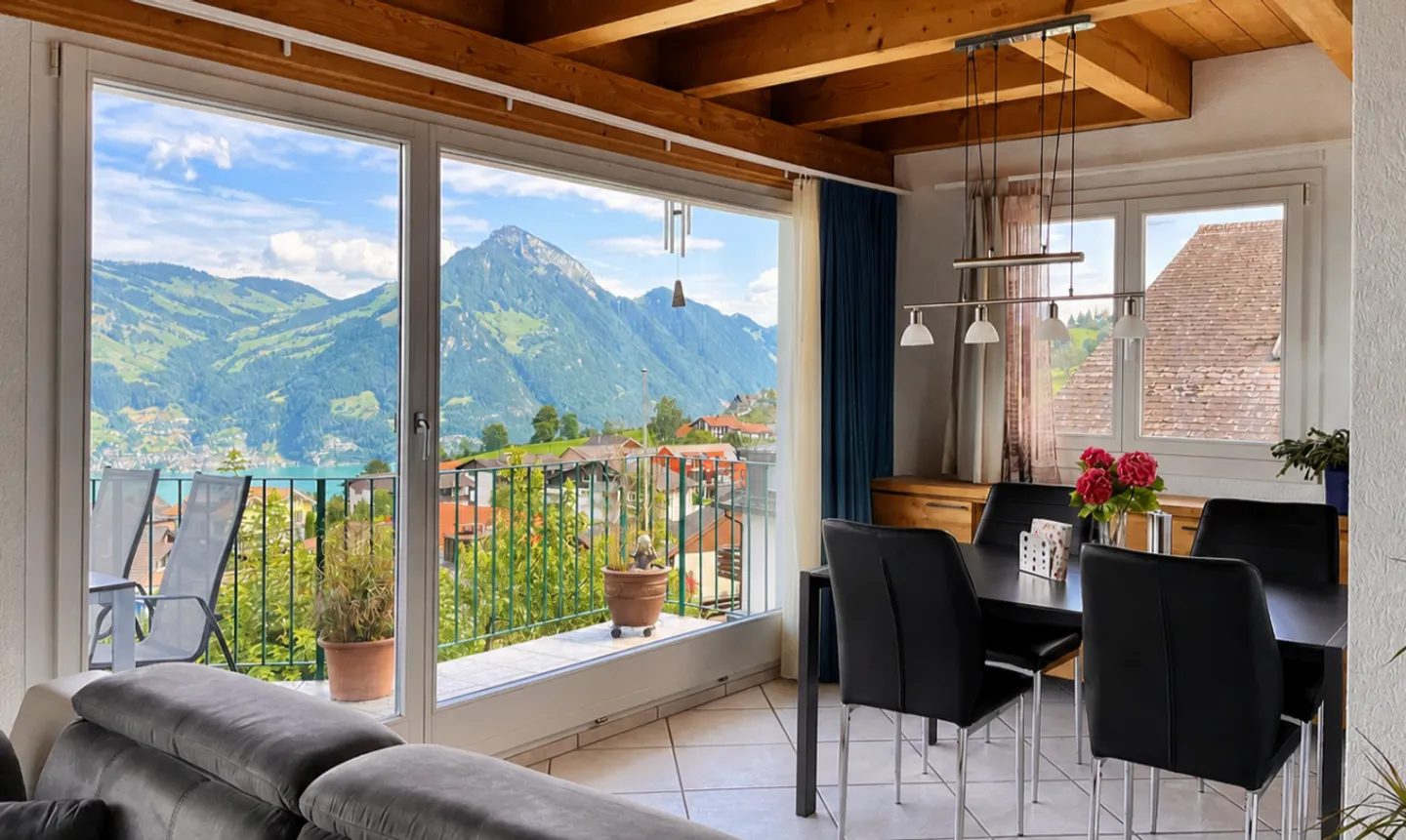 Vivere con un panorama. La tua casa sopra il lago di Lucerna - Foto 7 di 11