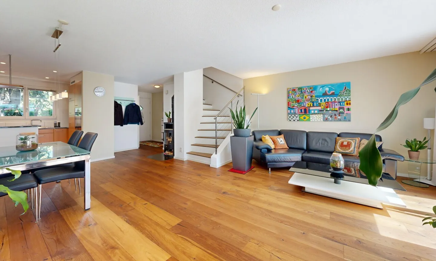 Attraktives 4.5-Zimmer-Doppeleinfamilienhaus - Foto 3 di 11
