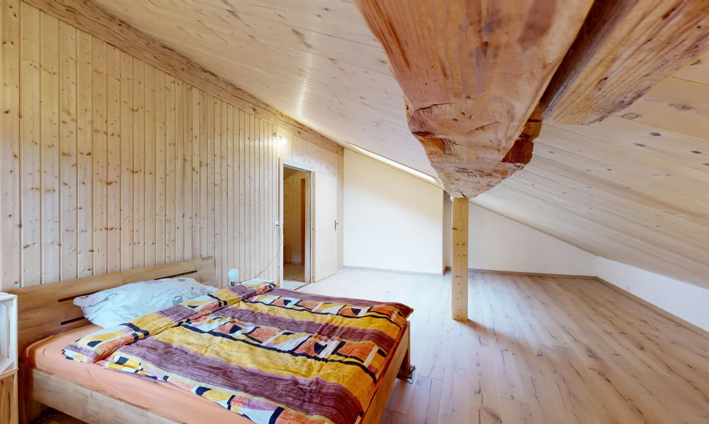 Exclusive: beautiful apartment in a renovated historic chalet - Photo 10 of 11