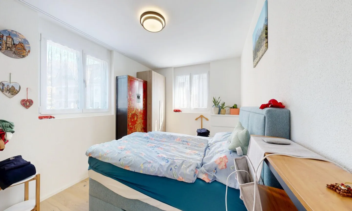 Appartement de 4.5 pièces comme neuf avec balcon sud-ouest - Photo 9 sur 11