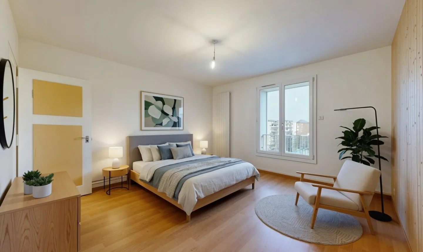 Bel appartement avec vue sur le lac - Photo 8 sur 11