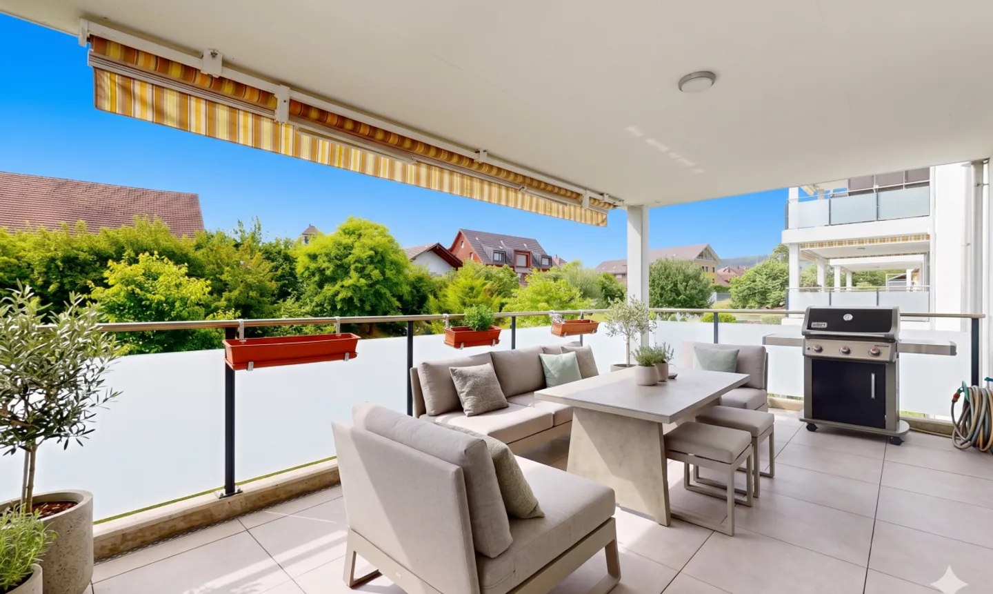 Moderne Wohnung mit grossem Balkon - Foto 4 von 11