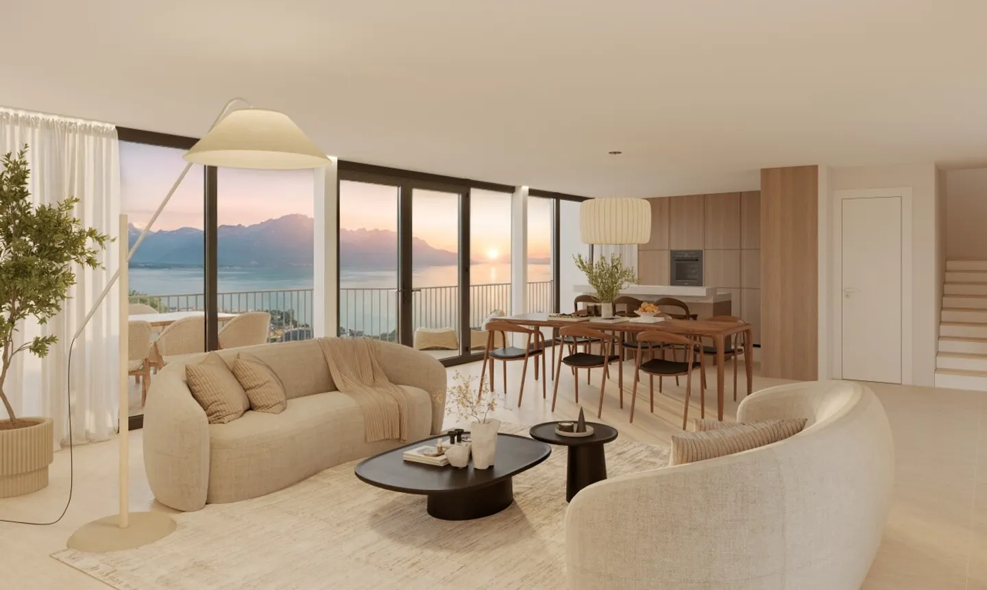 Architektenvilla mit atemberaubendem Seeblick – Genehmigung in Kraft - Foto 7 von 9