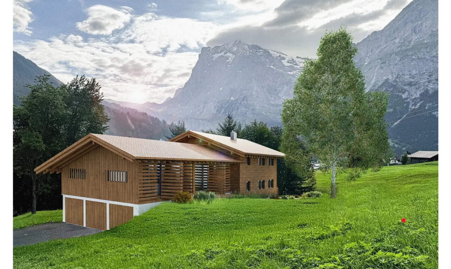 Neubau-Gartenwohnung mit Eigerblick - Foto 4 von 6
