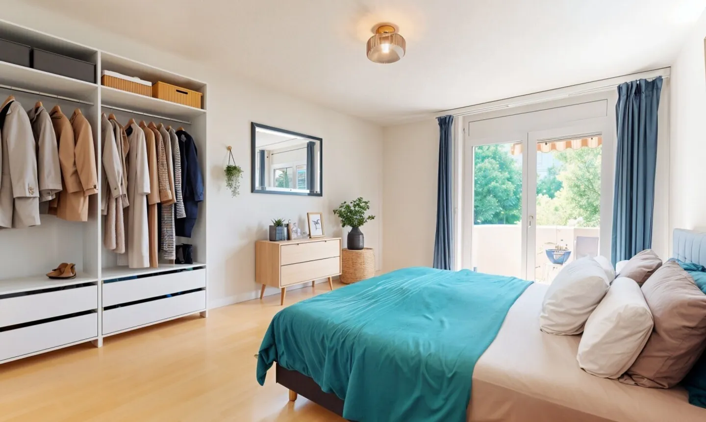 Lausanne CHUV: Renovated 2.5 Rooms with West-Facing Balcony - Photo 7 of 11