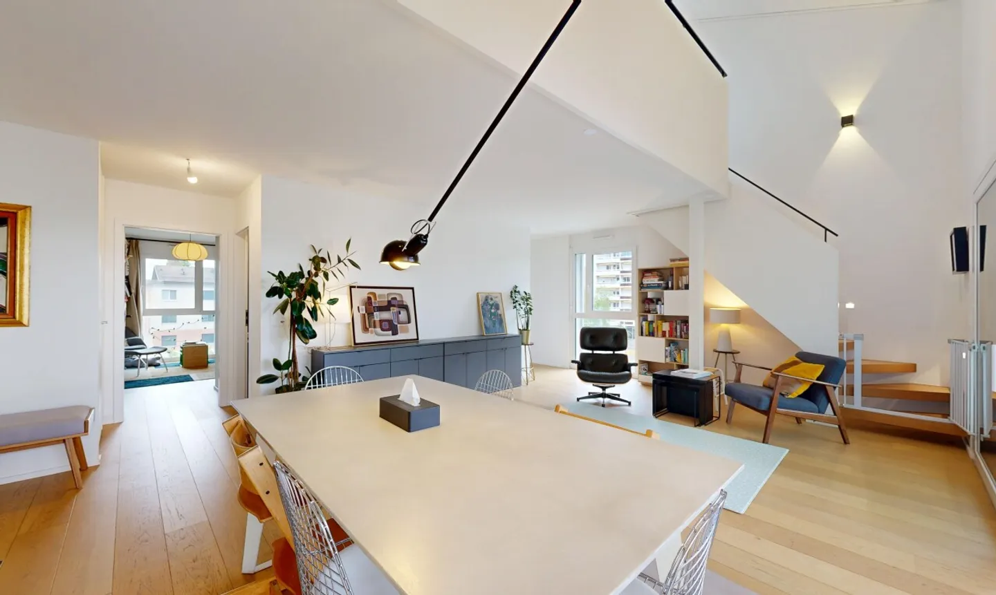 DUPLEX CONTEMPORAIN LUMINEUX, M1 ET EPFL À QUELQUES PAS - Foto 3 von 11