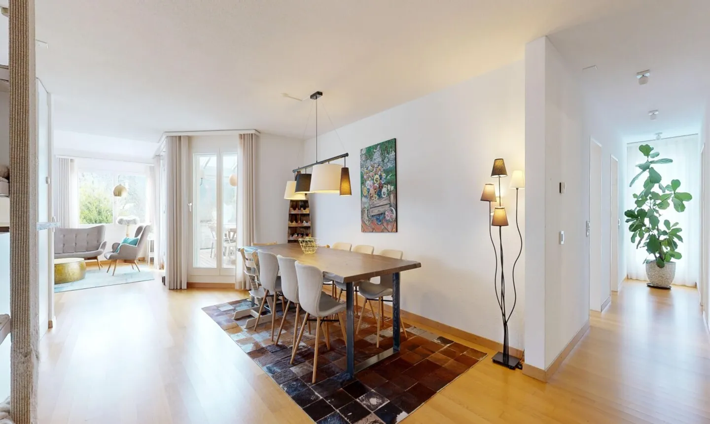 Appartement de jardin 5.5 pièces avec grand jardin privé et salle de loisirs - Photo 9 sur 11