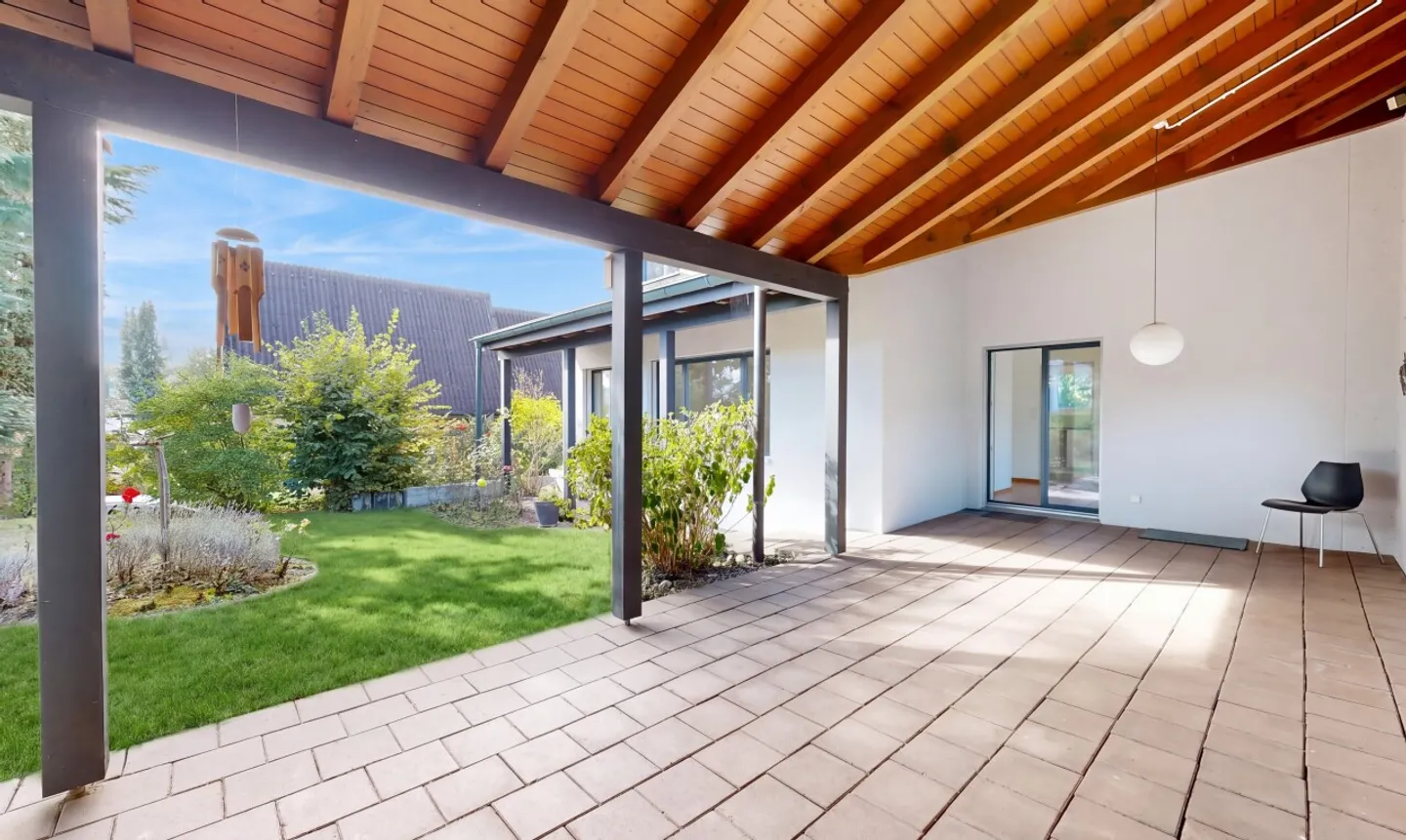 Modernized 5½-room house with ground probe and large garden - Photo 10 of 11