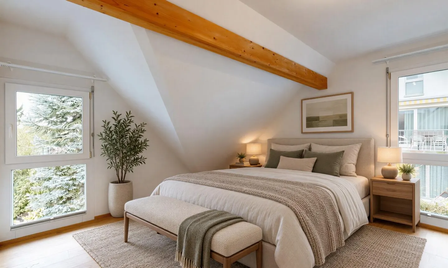 Well-maintained 5.5-room single-family house with generous outdoor spaces - Photo 5 of 11