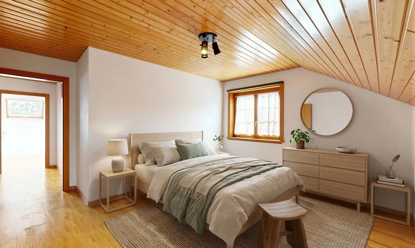 Helles Familienhaus mit Blick auf den Moléson - Foto 9 von 11