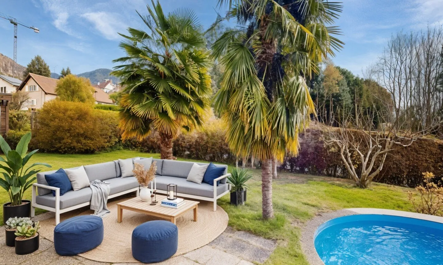 Individual villa with a view of the Alps and swimming pool, in the heart of Blonay - Photo 3 of 11