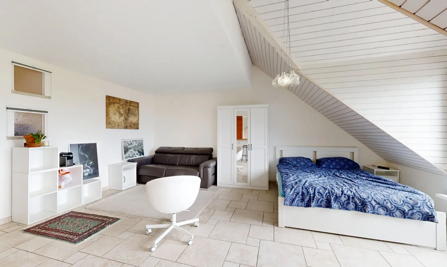 5.5 room duplex penthouse for sale in Crissier – 121 m², bright, view - Photo 3 of 11