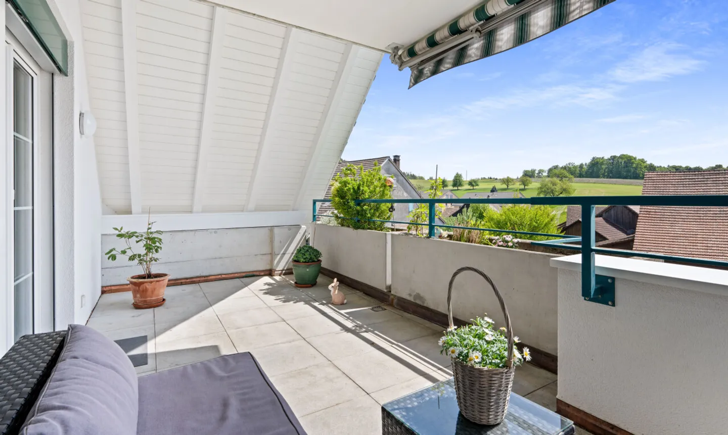 Bright 5.5-room penthouse apartment with a view - Photo 9 of 13