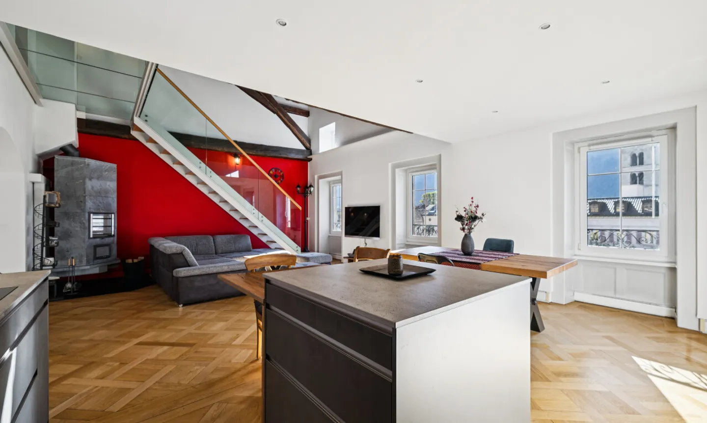 Duplex eccezionale nel cuore di Martigny - Foto 4 di 11