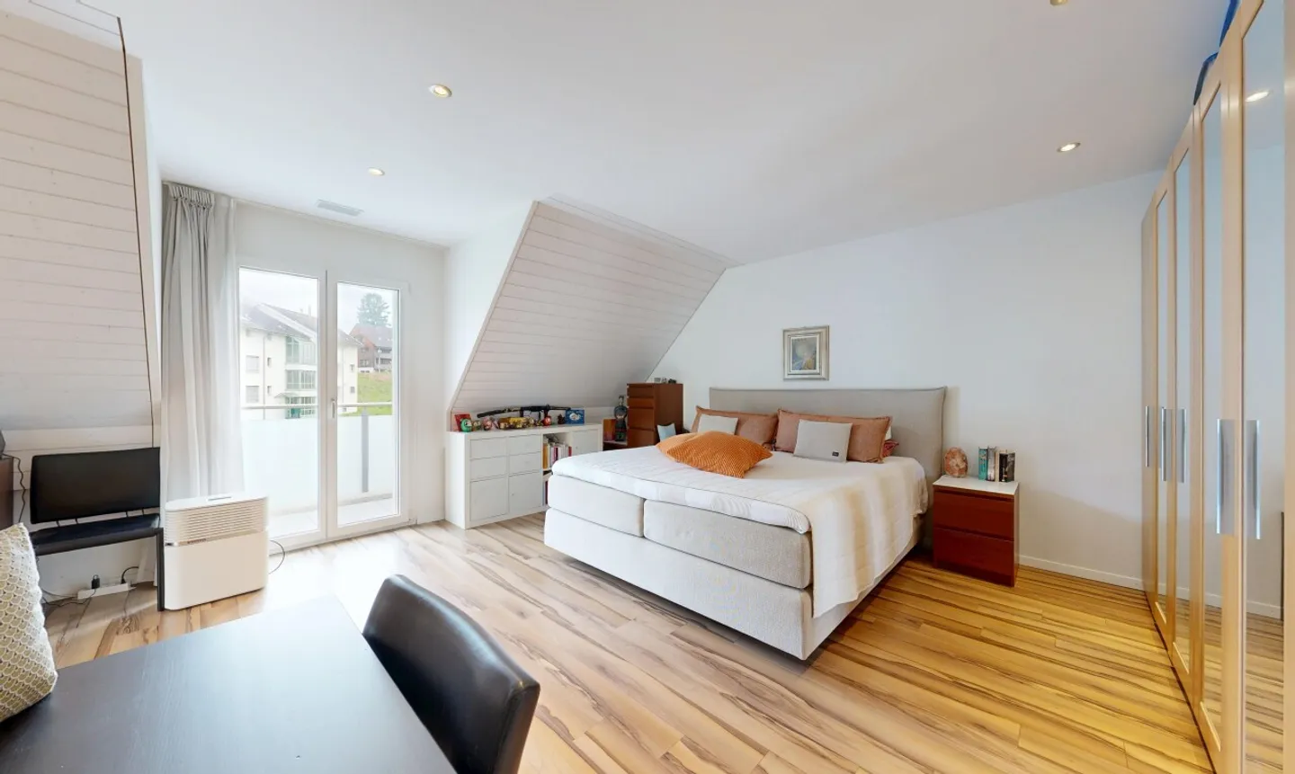 Maison de ville moderne de 5,5 pièces avec jardin à Aristau - Photo 9 sur 13