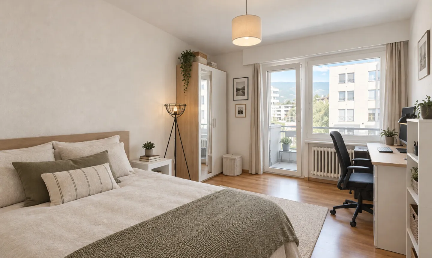 Appartement spacieux avec trois balcons - Photo 9 sur 13