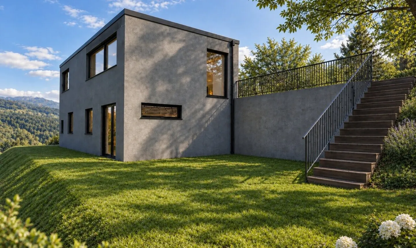Detached architect-designed villa - Photo 1 of 11