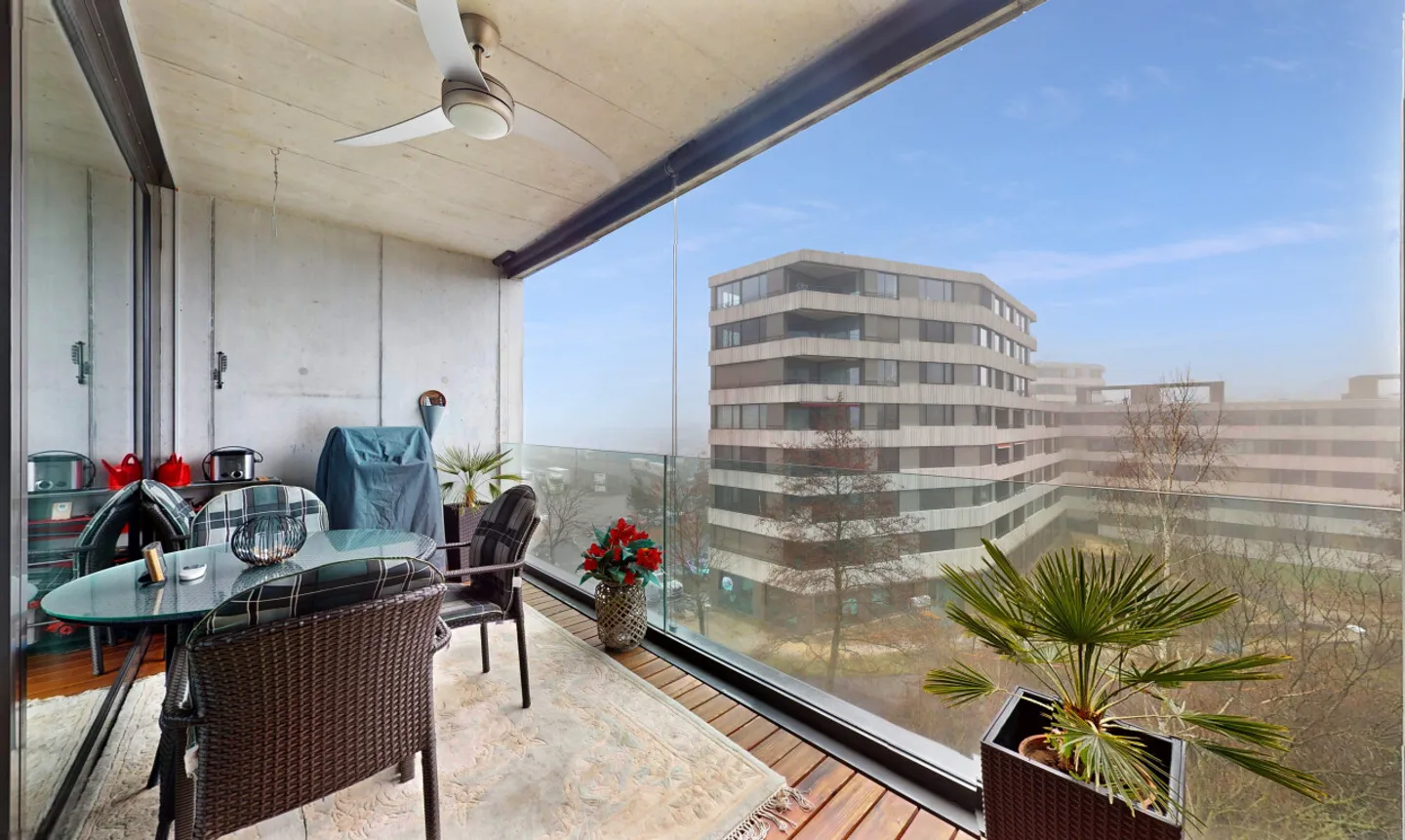 Appartement moderne 3,5 pièces à Biel - Photo 12 sur 13