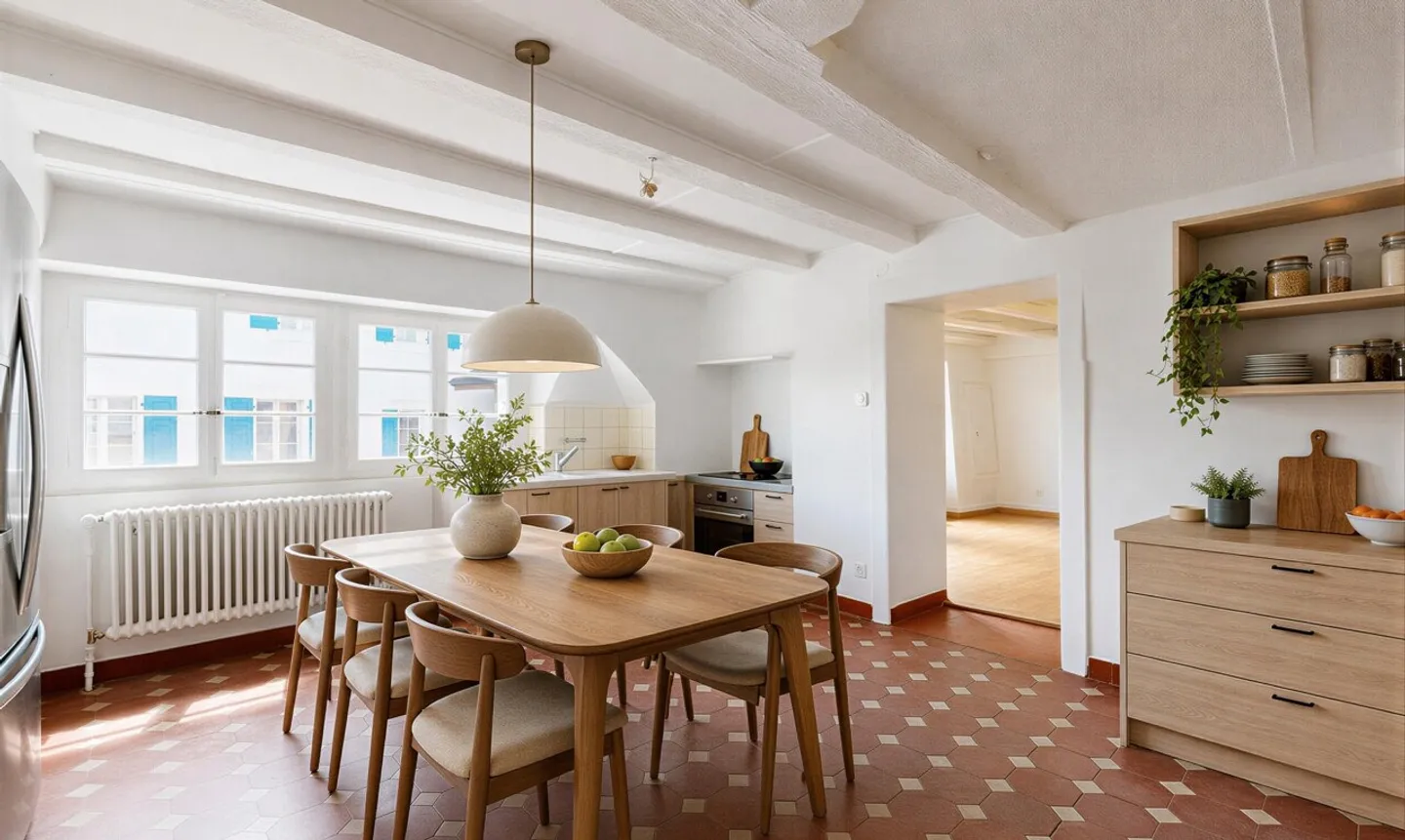 Renovated 17th Century Winegrower's House – Lake &amp; Alps View in the Heart of Rivaz - Photo 9 of 11