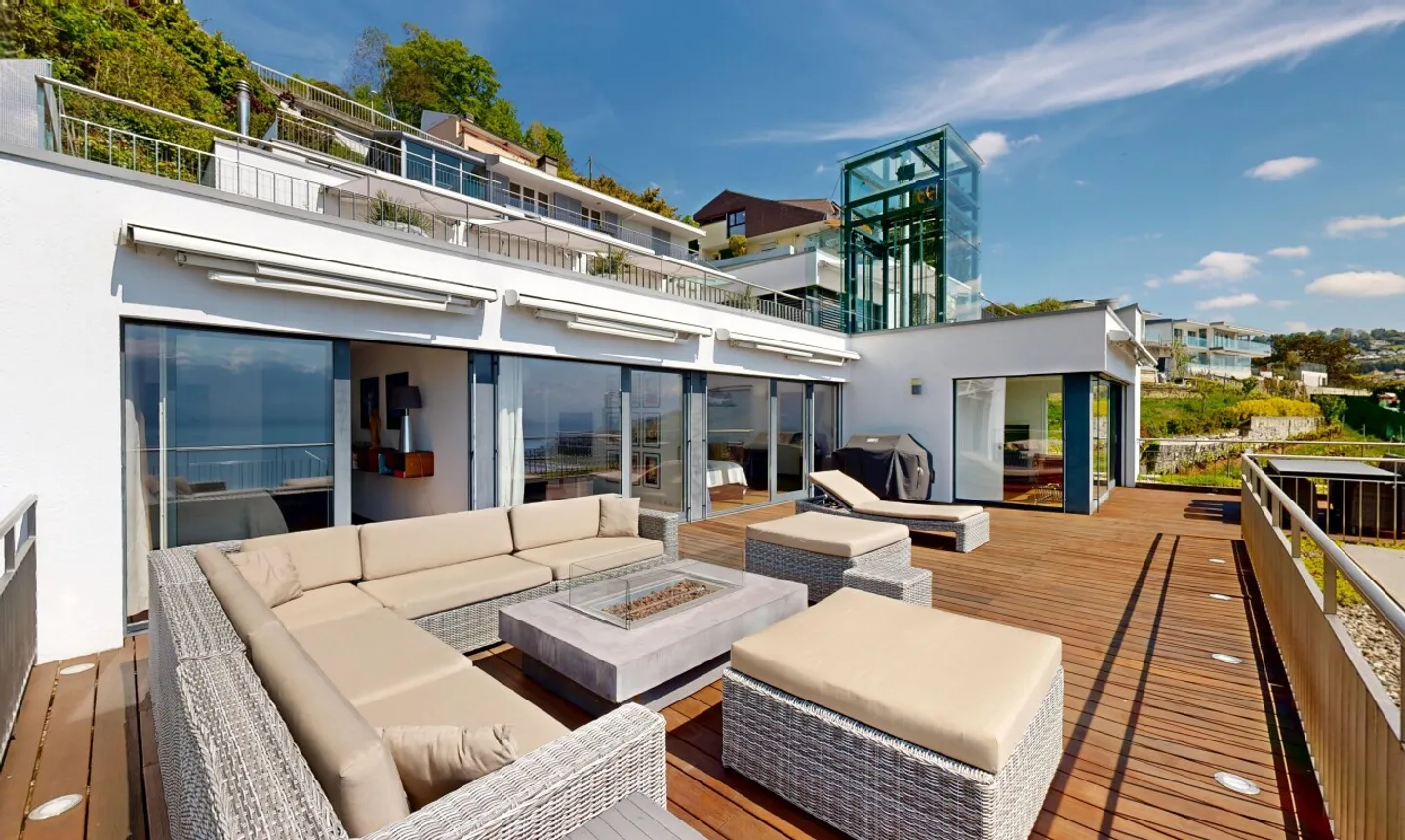 Exceptional panoramic view in the heart of Lavaux in La Conversion - Photo 8 of 13