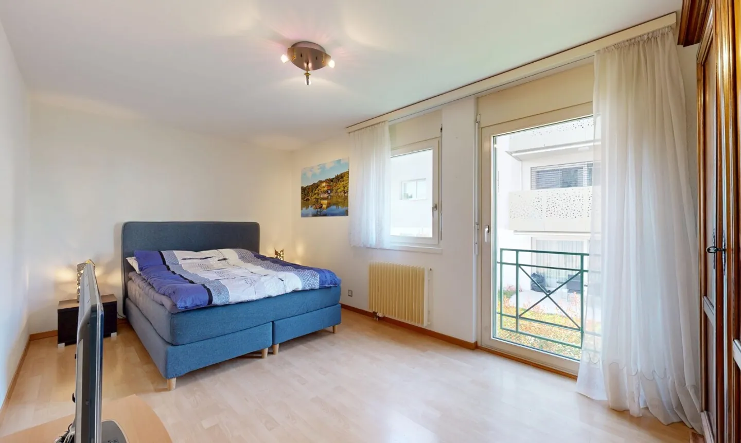 Große helle Wohnung, absolute Ruhe, zwischen See und Autobahn - Foto 10 von 11