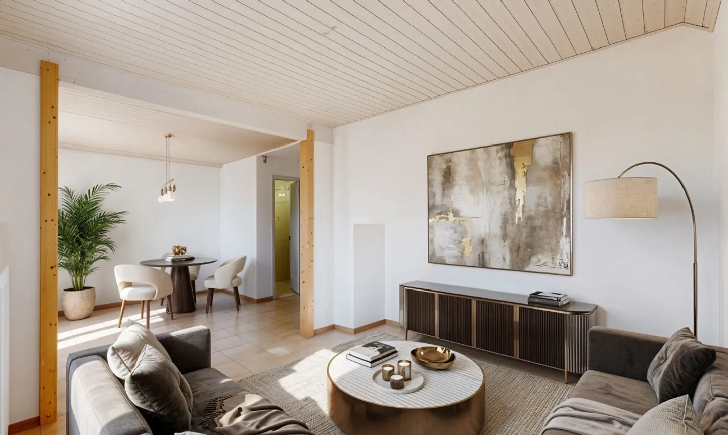 House in Aigle with 2 apartments, unobstructed view and great potential - Photo 9 of 11