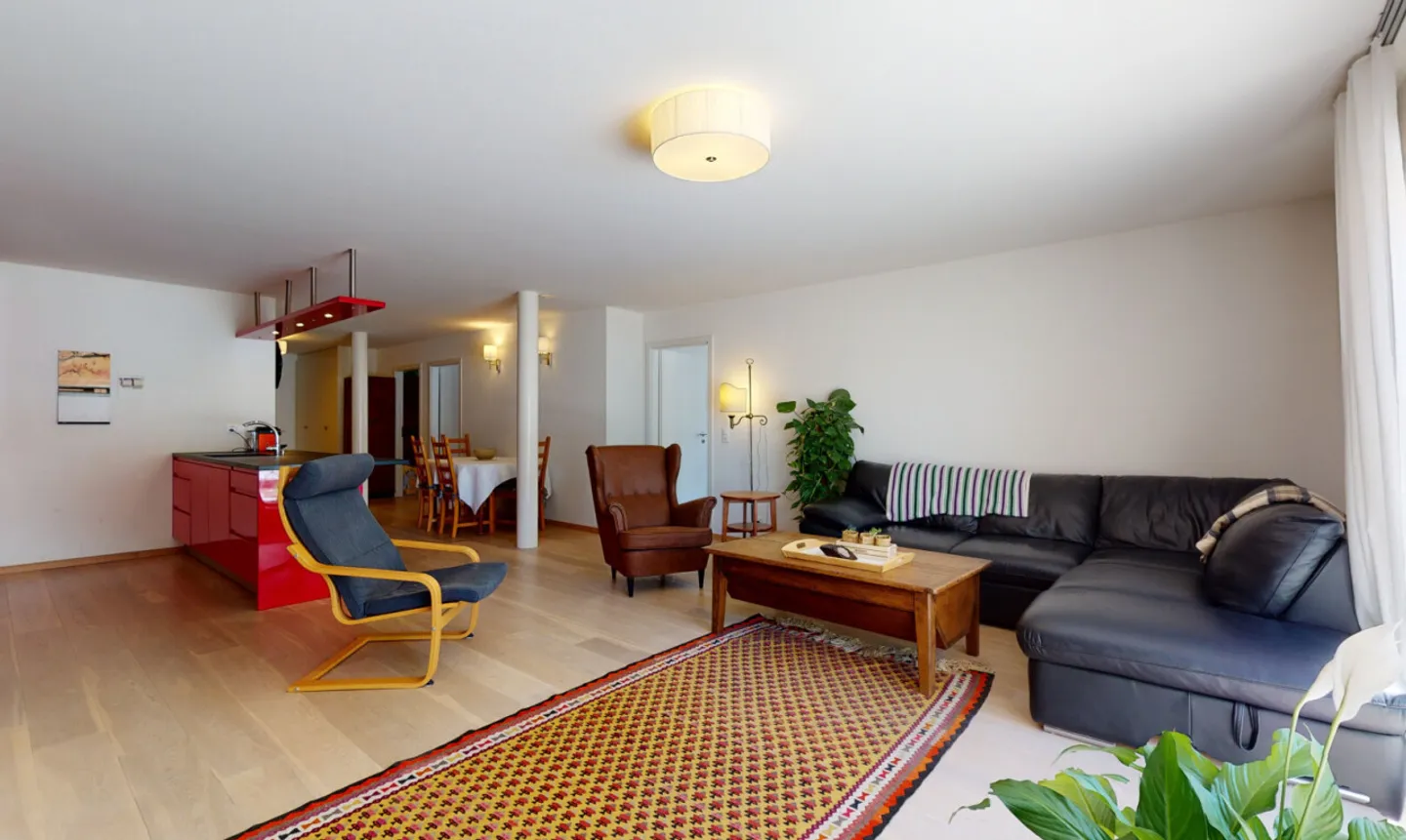 Bright family apartment with terrace in the heart of Epalinges - Photo 4 of 11