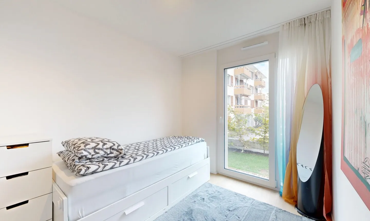 Helle 3,5-Zimmer-Wohnung mit Terrasse und privatem Garten - Foto 5 von 13