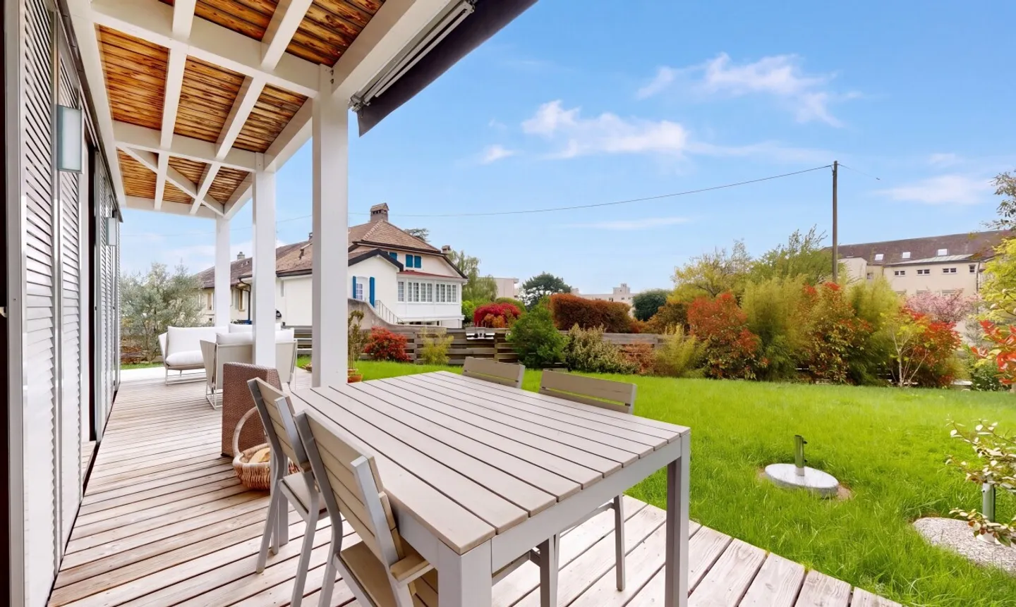 Casa a schiera luminosa con giardino in assoluto silenzio a Mont/Rolle - Foto 10 di 13
