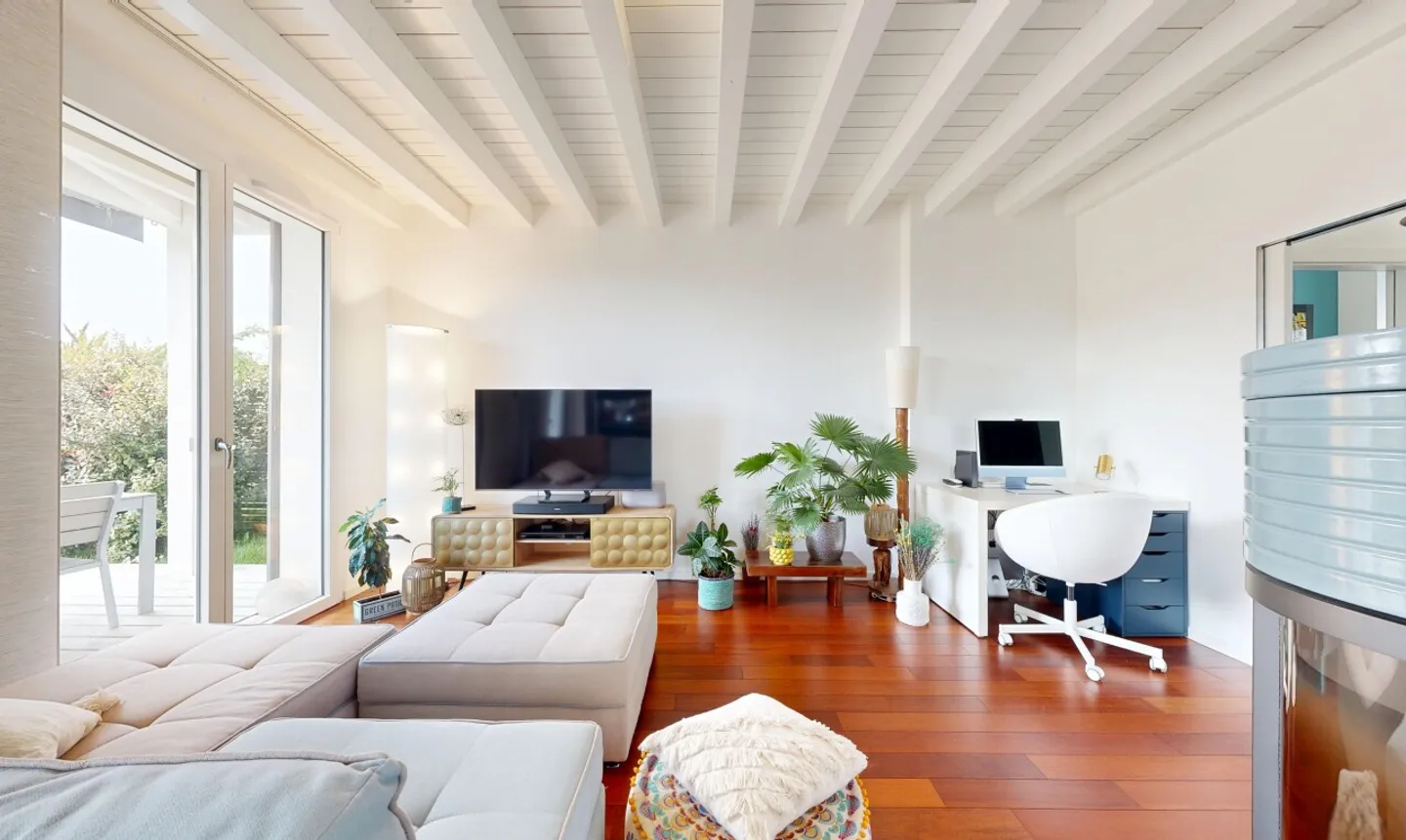 Casa a schiera luminosa con giardino in assoluto silenzio a Mont/Rolle - Foto 2 di 13