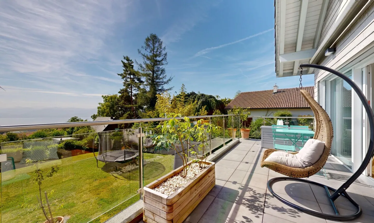 Maison vue lac et montagnes – 4.5 pièces, jardin et exposition sud - Photo 3 sur 13