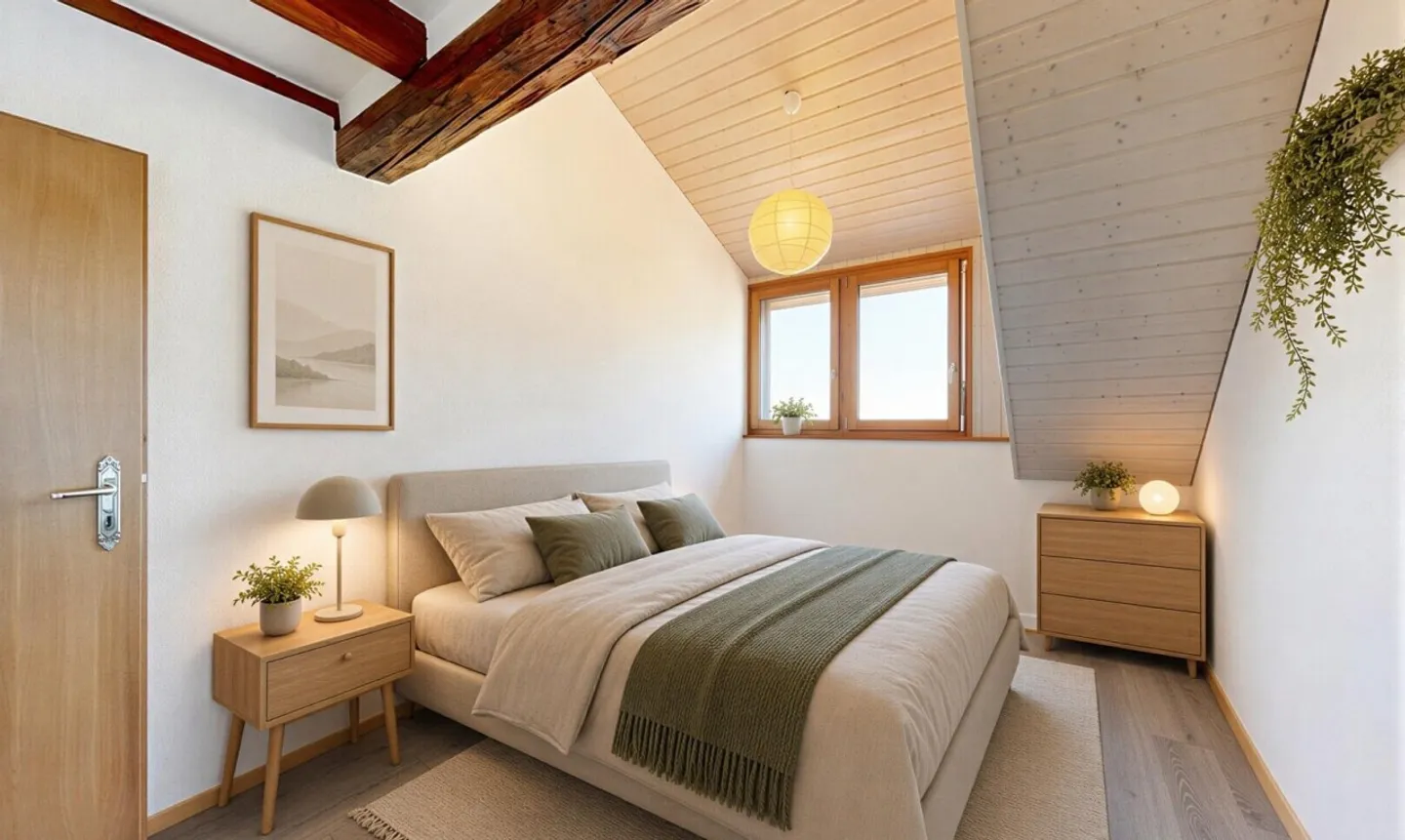Bright and well-arranged 3.5-room duplex - Photo 8 of 13