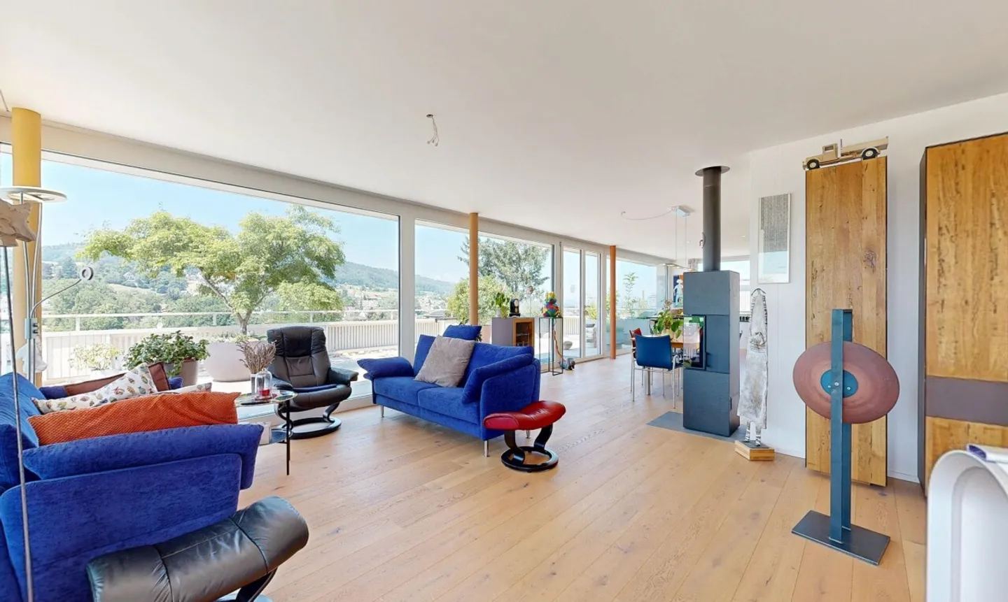 Appartement Attique Stylé avec Terrasse - Photo 5 sur 11