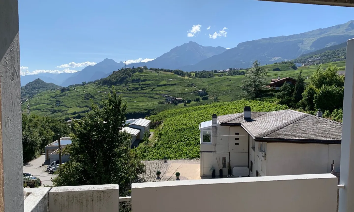 4,5-Zimmer-Wohnung nach Süden mit dominanter Aussicht und grünem Umfeld - Foto 10 von 11