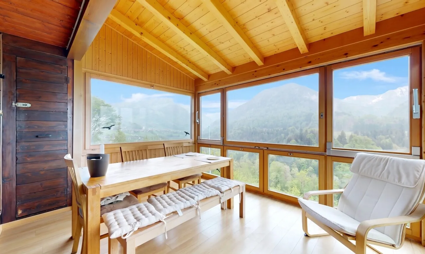 Bucolic Chalet mit Panoramablick auf den Montsalvens-See - Foto 5 von 11