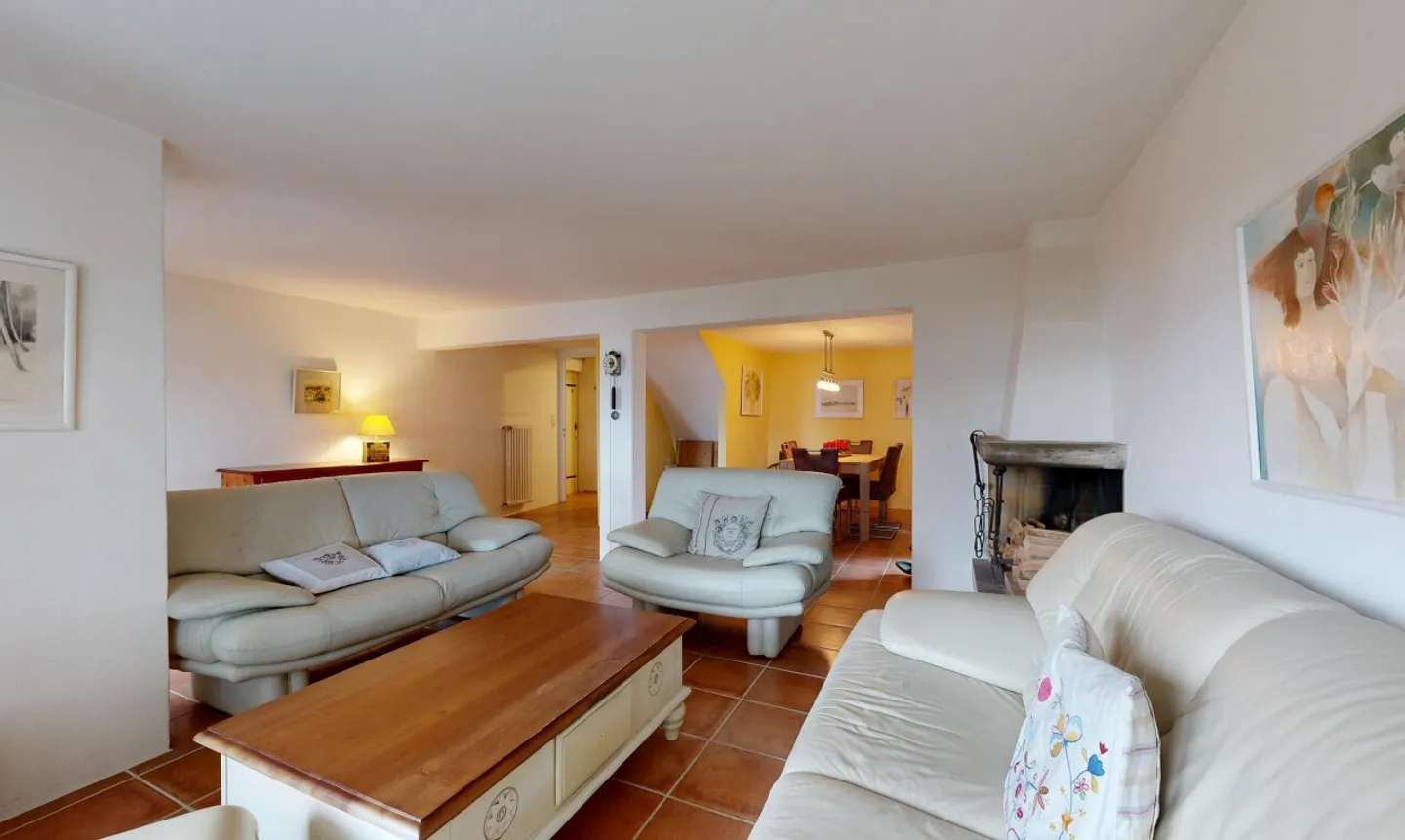 Charakterhaus mit Panoramablick auf den Genfersee und die Alpen - Foto 7 von 11