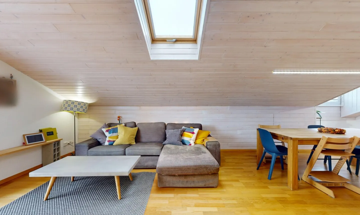 Duplex 5.5 pcs de 166 m² avec cheminée à La Chaux-de-Fonds - Foto 10 di 11