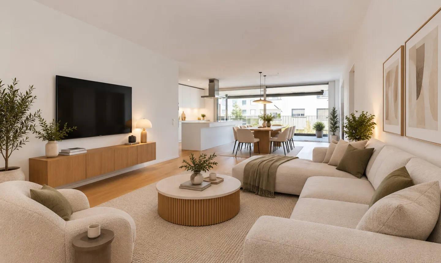 Spacious 4.5 Room Apartment with 2 Balconies in Lenzburg - Photo 1 of 11