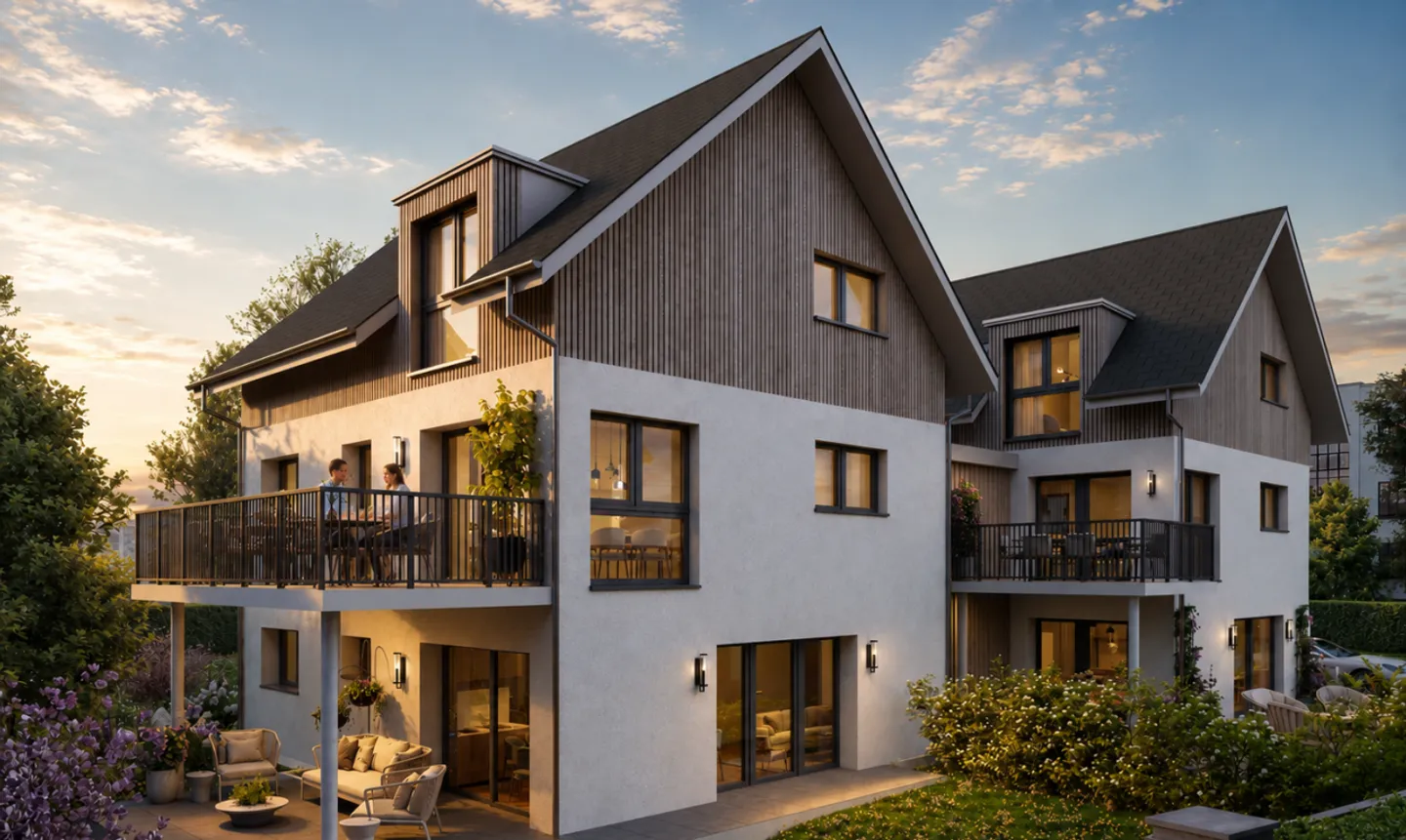 Spacious duplex with exceptional lake view - Photo 1 of 13