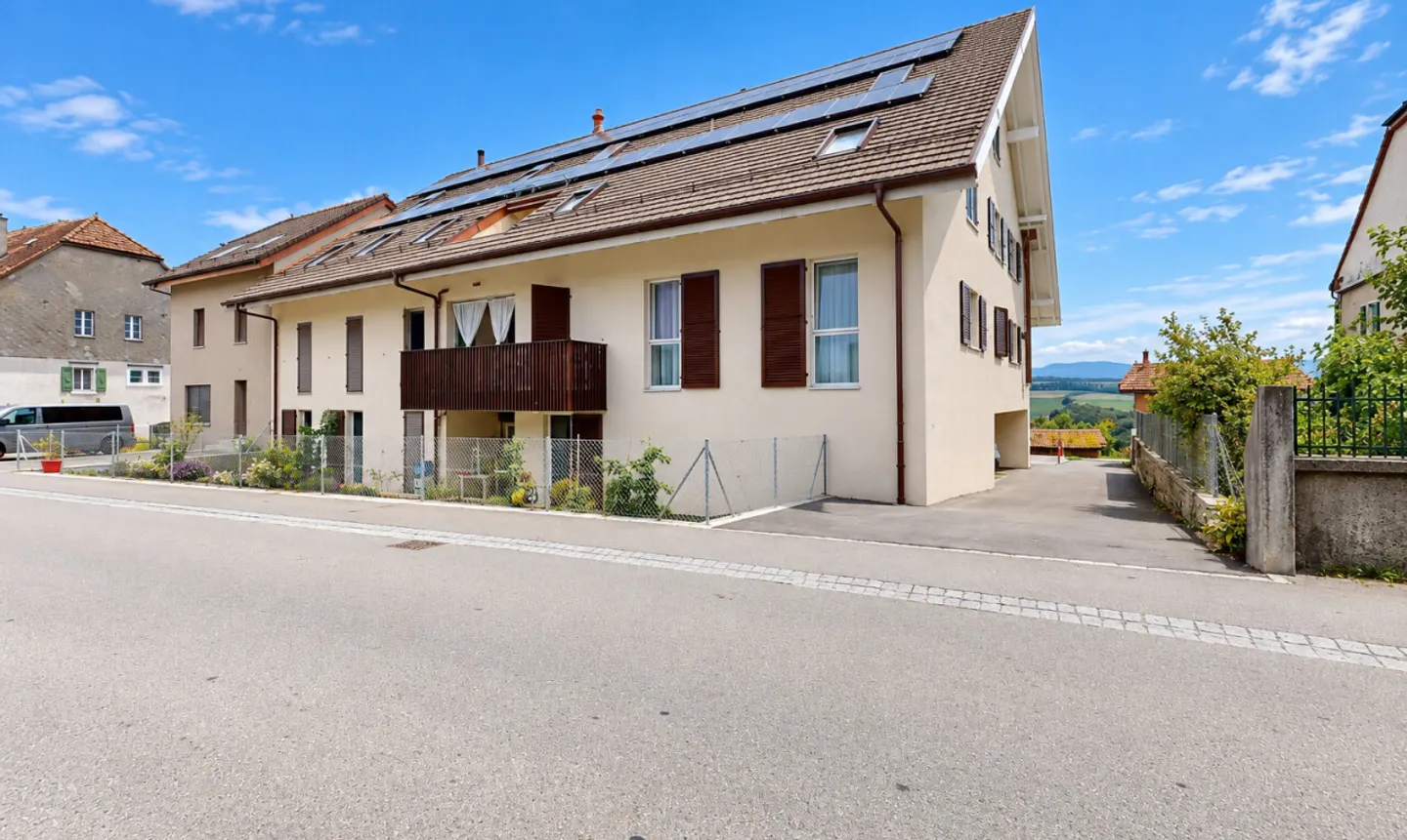 Bioley-Magnoux – 4.5 new rooms on the top floor with covered balcony - Photo 10 of 11