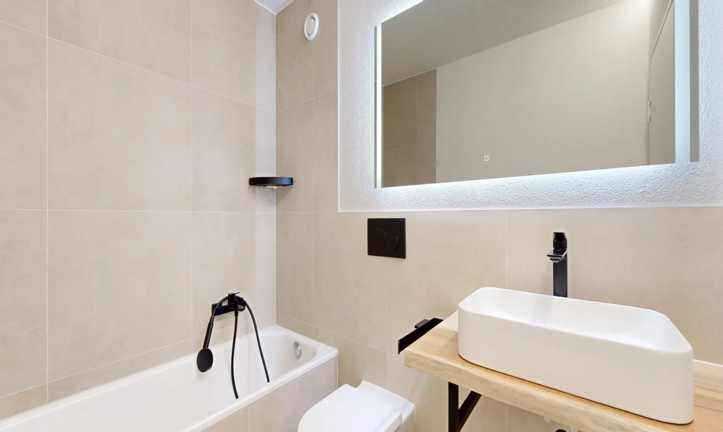 Stilvolle Wohnung mit Balkon - Foto 10 von 11