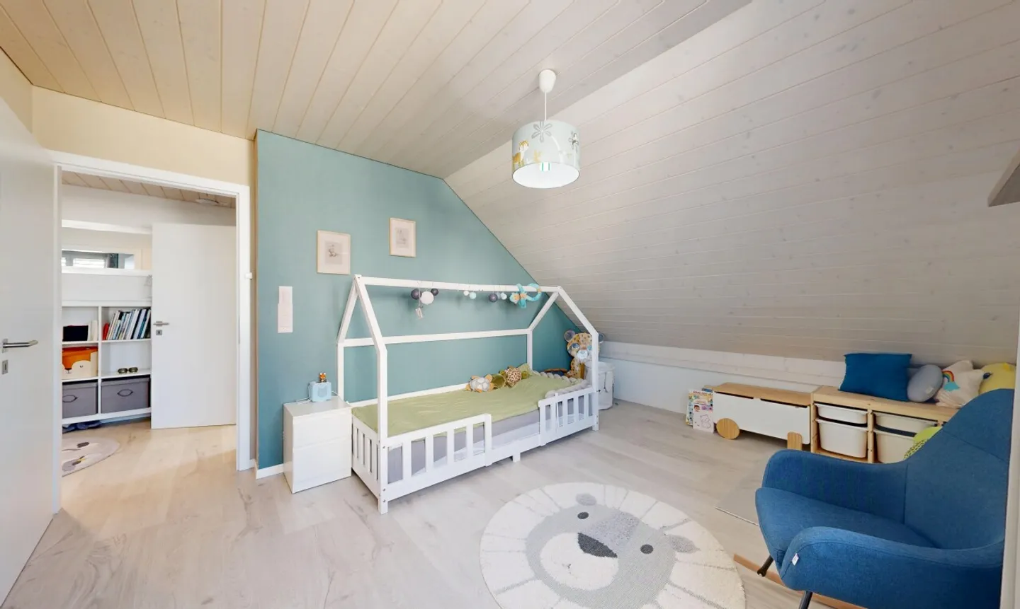 Neuere und helle Wohnung, nach Süden ausgerichtet, in Attalens - Foto 10 von 11