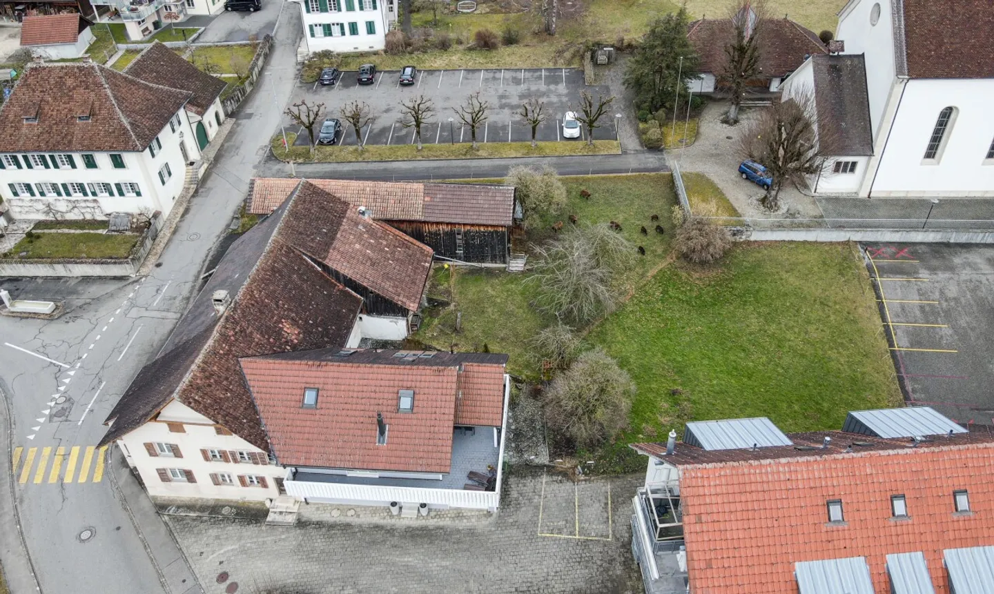 Ferme avec maison individuelle adjacente et beaucoup de terrain à bâtir inclus. - Photo 3 sur 11