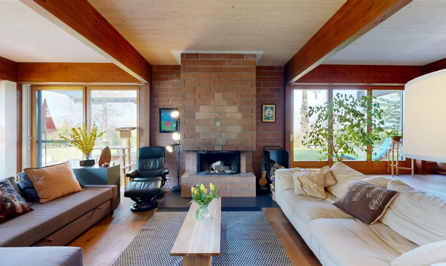 Eccezionale: Villa d'architetto con vista lago a Yvonand - Foto 3 di 11