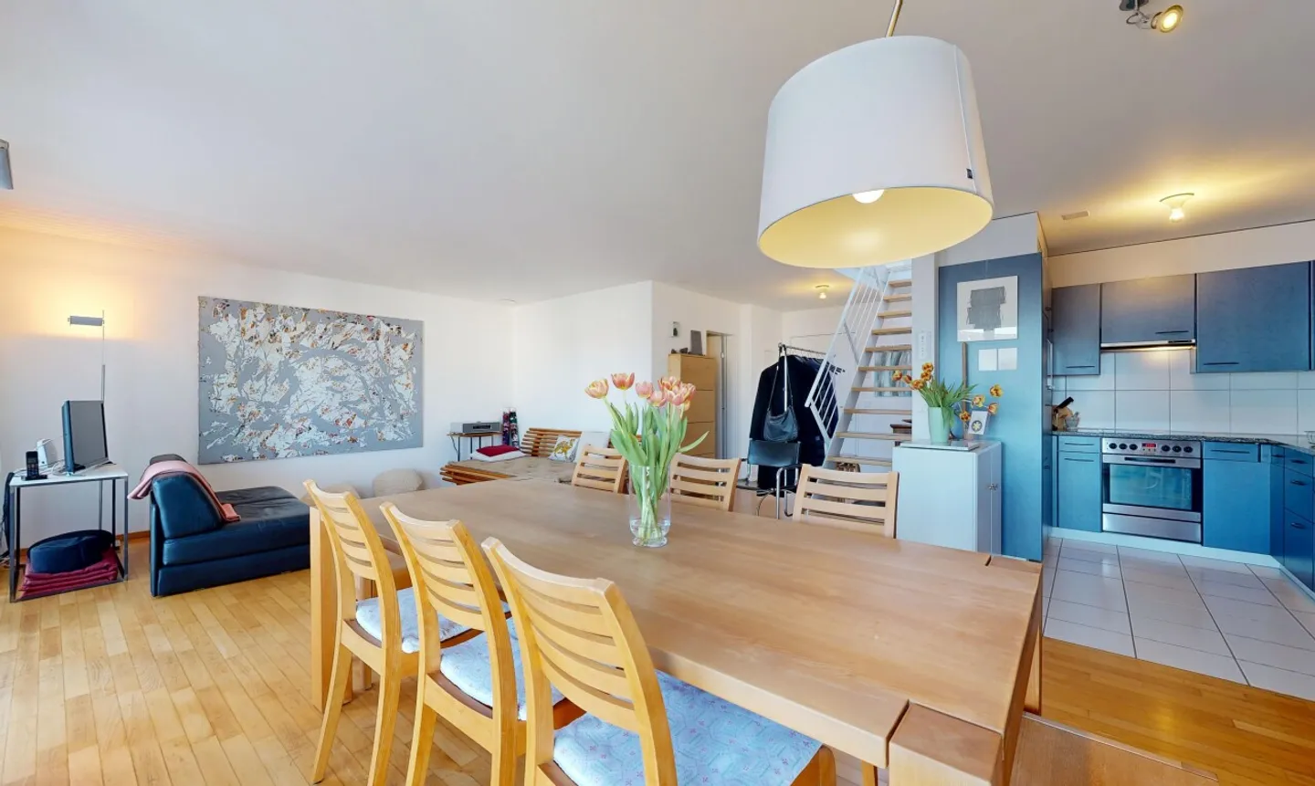 Duplexwohnung mit grosser Terrasse - Foto 2 von 11