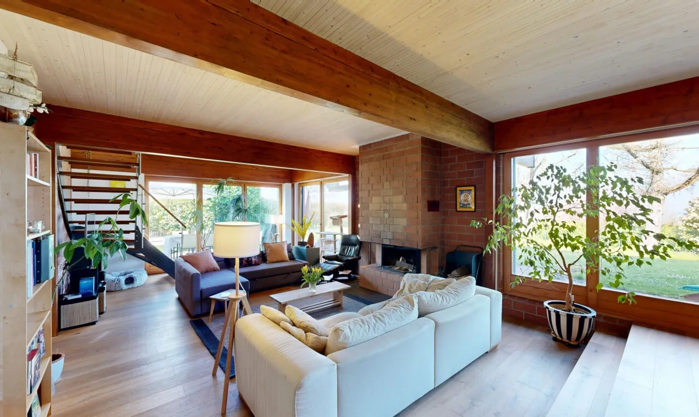 Eccezionale: Villa d'architetto con vista lago a Yvonand - Foto 2 di 11